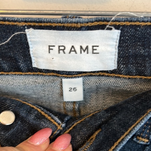 Frame Le Garçon Crop in Covant - Picture 7 of 9